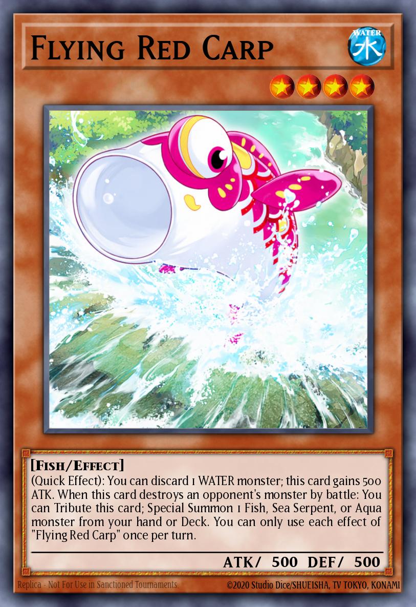 Flying Red Carp